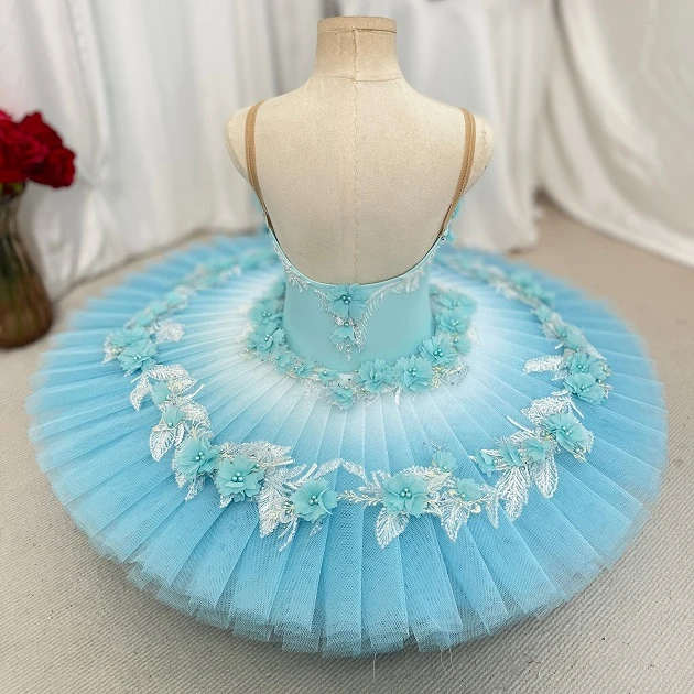 Tut&ugrave; per pancake floreale azzurro | S218