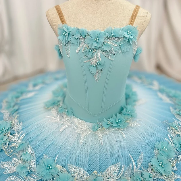 Tut&ugrave; per pancake floreale azzurro | S218
