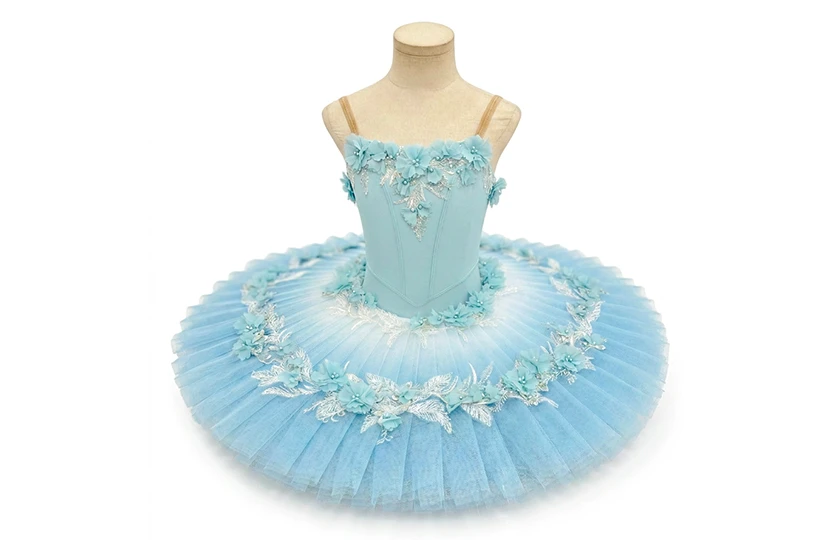 Tut&ugrave; per pancake floreale azzurro | S218