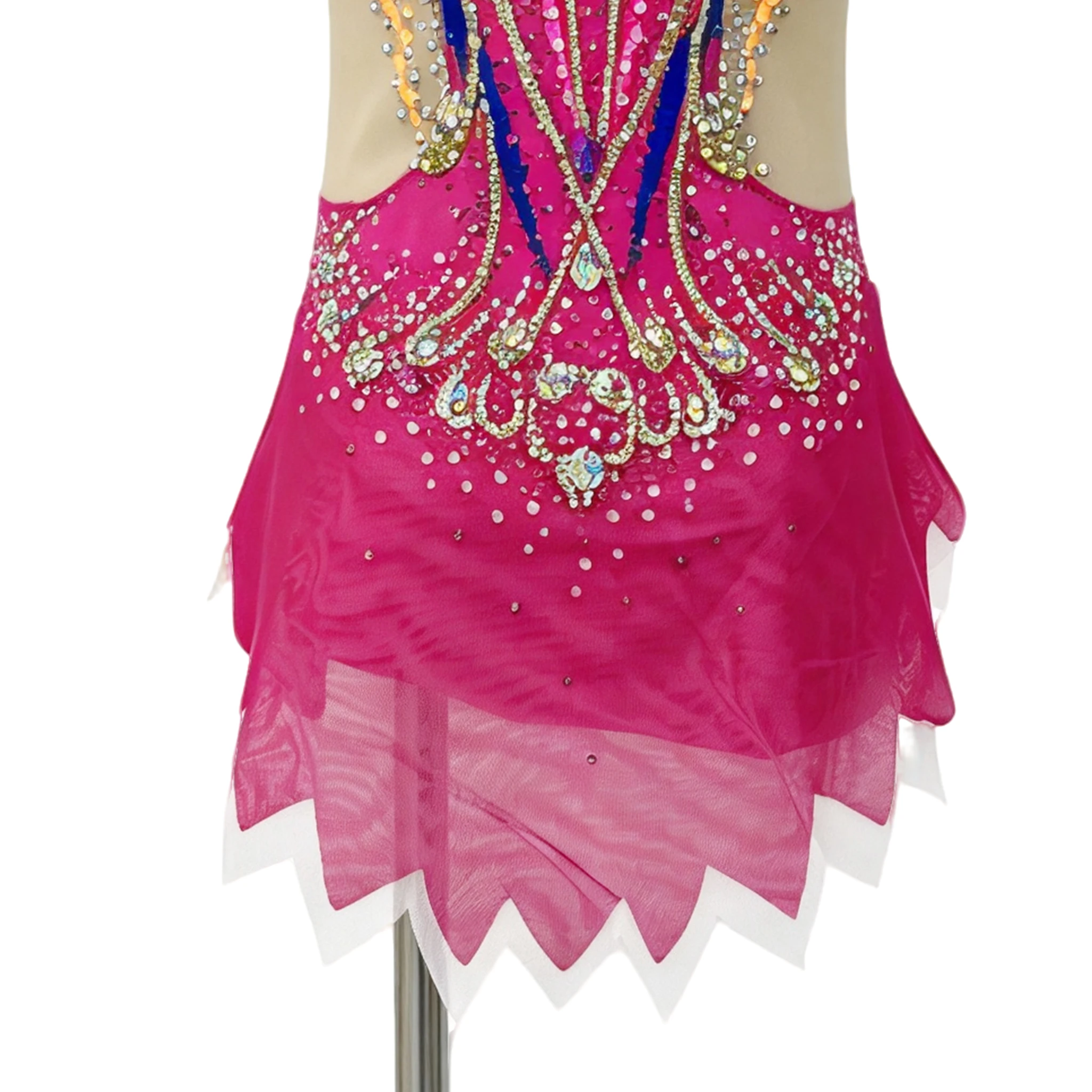 Body per ginnastica ritmica color magenta | G0117