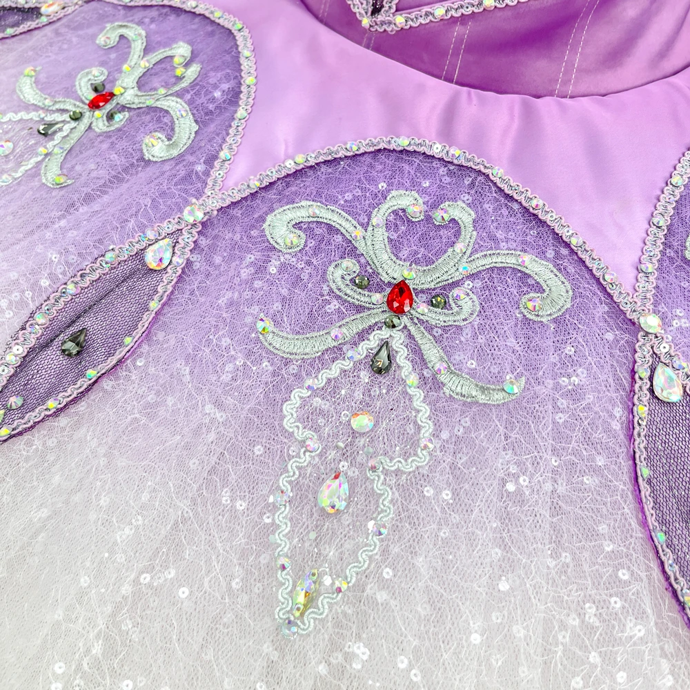 Tut&ugrave; per pancake da balletto professionale Lavanda Ombre | T1509