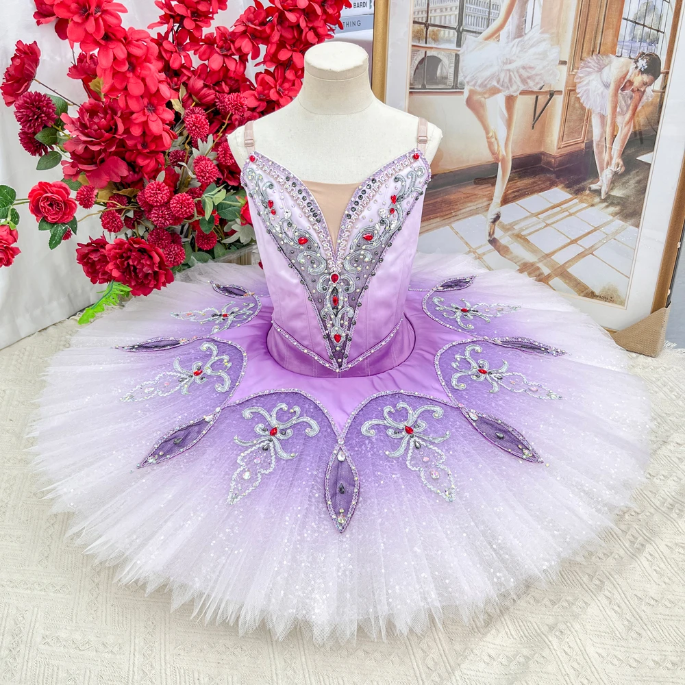 Tut&ugrave; per pancake da balletto professionale Lavanda Ombre | T1509